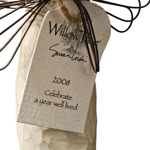 Willow Tree 2008 Demdaco 4 in Angel Christmas Ornament Figurine Susan Lordi  EUC - Picture 5 of 8